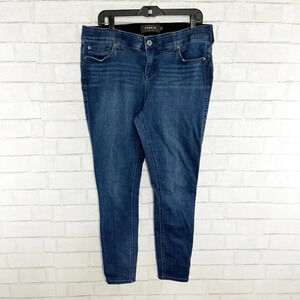 Torrid High Rise Bombshell Skinny Jeans Women's Plus Size 16 Regular